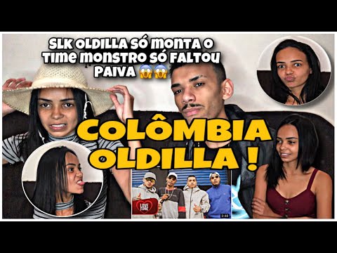 BAIANA (REACT) Oldilla "COLMÔBIA" MC Kanhoto, MC Cebezinho e MC Kadu (Love Funk)