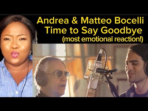 Andrea Bocelli, Matteo Bocelli ,Hans Zimmer - Time To Say Goodbye Reaction