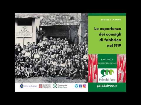 Le esperienze dei consigli di fabbrica nel 1919