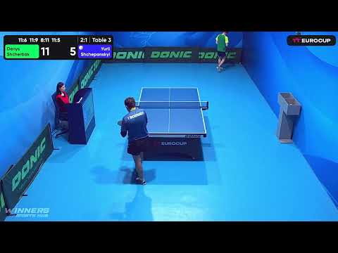 15:55 Denys Shcherbak 3-1 Yurii Shchepanskyi 19.04.2023 TT Euro.Cup Ukraine Star