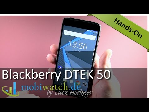 Blackberry DTEK 50 Hands-on: Erste Eindrücke des Preisbrechers | Test