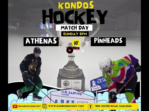 Athenas vs Pinheads - Kondos Ice Hockey League