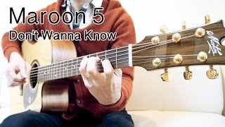  - Maroon 5 - Don't Wanna Know [Solo Fingerstyle Guitar] Seiji Igusa