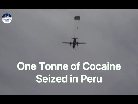 Over one tonne cocaine! Peru police parachuted and opened fire in “Drug Valley”