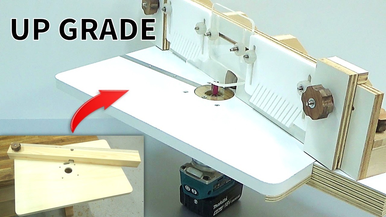 【DIY】ルーターテーブルを劇的に進化させるTop9の方法  || 木工 || Woodworking