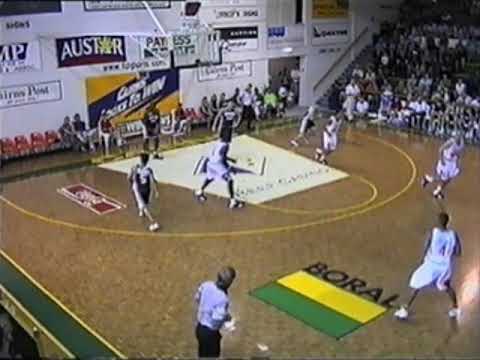 Highlights 1999 Cairns Marlins Basketball Timmy Duggan v Rockhampton Rockets