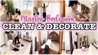 CLEAN WITH ME 2022 | SPEED CLEANING | MASTER BEDROOM CLEANING ROUTINE | MESSY HOUSE CLEANING