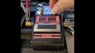 Video thumbnail for Test Guyatone PS-015 Overdrive Year 1983 by TooNyTooN