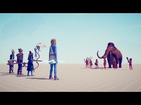 MYTHOLOGICAL GODS vs EVERY FACTION - Totally Accurate Battle Simulator TABS