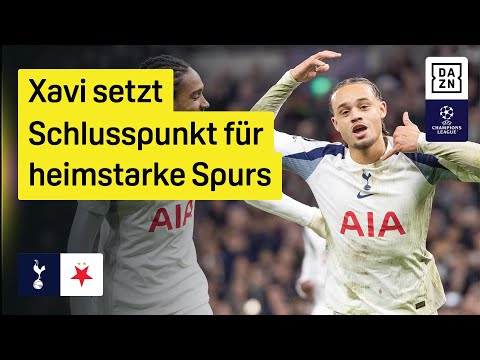 Tottenham Hotspur - Slavia Prag | UEFA Champions League | DAZN Highlights