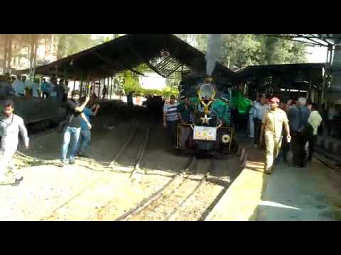 Steam Engine Heritage Dual Loco Run Neral-Matheran.. Not Push-Pull