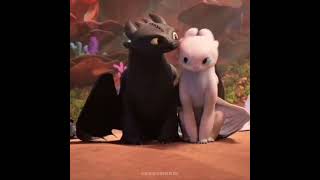 They are DRAGONS #toothless #lightfury #httyd3 #ht