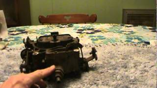 How to diagnose a Quadrajet part 1