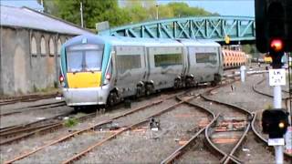 preview picture of video 'Irish Rail at Limerick Colbert Station'