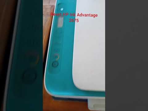!! Reset HP Ink Advantage 2675!! Solucion Rapida