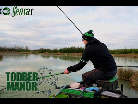 TODBER MANOR in the Winter with only two pegs ice free.