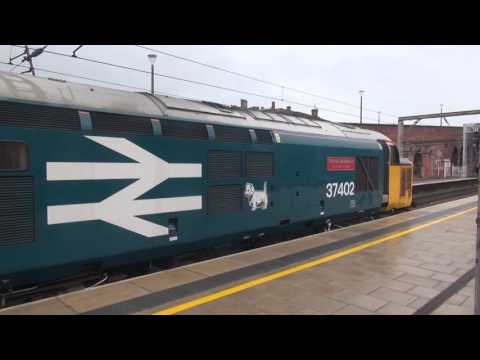 37402 and 37403 mega thrash on the Cumbrian Coast