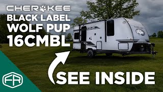 New 2026 Forest River RV Cherokee Wolf Pup Black Label 16CMBL