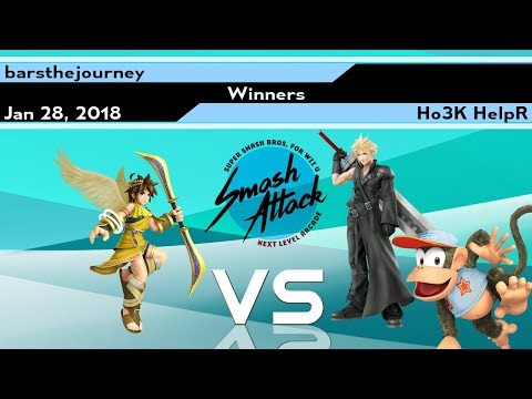 SmashAttack 24 - [Winners] barsthejourney vs Ho3K HelpR