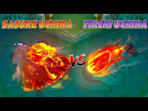 Suyou Sasuke Uchiha VS Julian Itachi Uchiha Skin Comparison