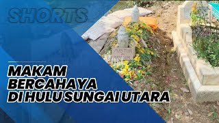 Viral Makam Bercahaya di Hulu Sungai Utara Milik Mastur, Ternyata Almarhum Dikenal Sosok yang Sabar