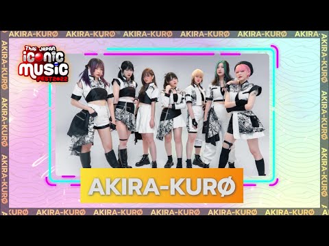 Mini concert by "AKIRA-KURØ" @Thai-Japan Iconic Music Fest 2022