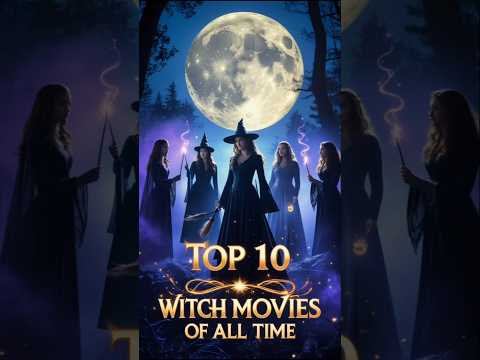 Top 10 Witch Movies Of All Time 🧹🪄| witch movies list #magicalmovies #shorts #trending #witch