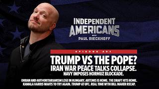 Trump Attacks the Pope. Iran War Peace Talks Collapse. Navy Imposes Hormuz Blockade.