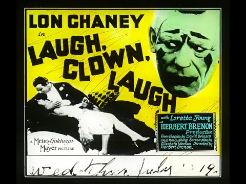 Laugh, Clown, Laugh 1929 German recording in HD