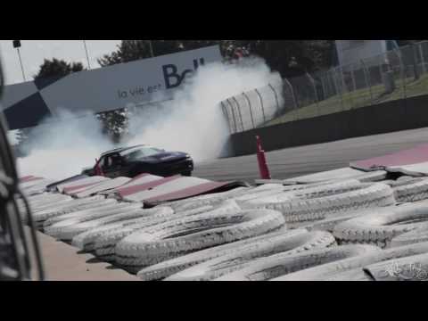 Martin Langlois Leading Kevin Morin - Formula Drift Canada Round 3 2015