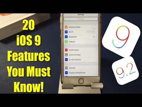 20 iOS 9 Features iPhone Owners Need To Know!