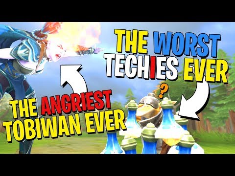 Tobiwan Encounters Possibly The WORST Techies Alive - DotA 2