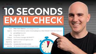 Check Email Authenticity in 10 Seconds