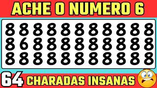 👀🕵️‍♀️🕓 ACERTE 64 CHARADAS EM 17 MINUTOS Ache O Emoji E A Charada Diferente QUIZ DE ADIVINHAÇÕES
