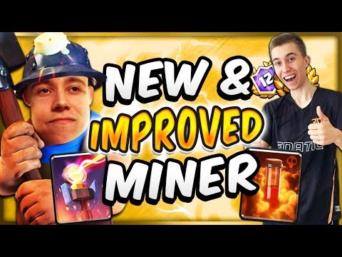 MINER POISON CONTROL w/ BUFFED INFERNO TOWER DOMINATES — Clash Royale