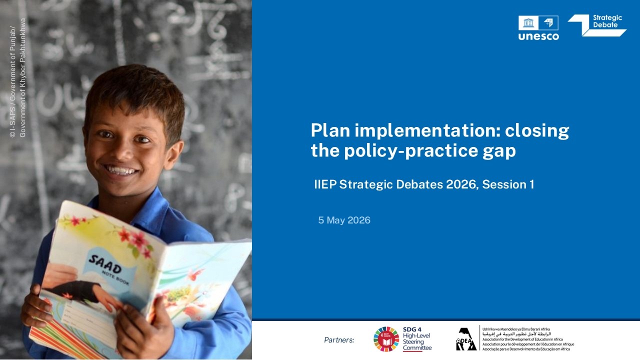 Plan implementation: closing the policy-practice gap