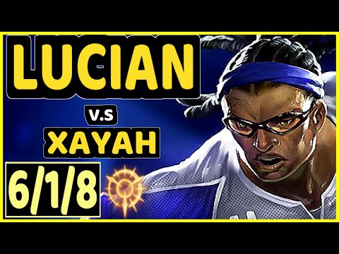 PRODIGY (LUCIAN) vs XAYAH - 6/1/8 KDA BOTTOM ADC GAMEPLAY - BR Ranked MASTER