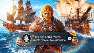 CACEI TODOS NAVIOS LENDARIOS DO BLACK FLAG REMAKE PARA ESSA CONQUISTA
