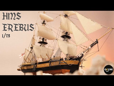 Maqueta HMS Erebus - La expedición perdida de Franklin ❄️
