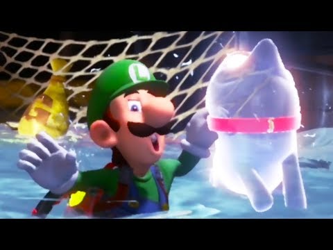 ルイージは基本的にルイージのマンション3で溺れる - パート6 (Luigi Basically Drowns In Luigi's Mansion 3 - Part 6)