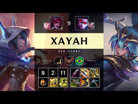 Xayah ADC vs Vayne - BR Grandmaster Patch 25.15