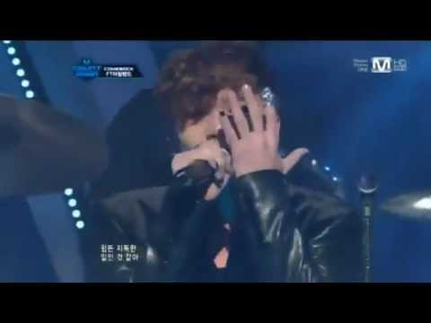 120202 FT ISLAND - Severely  Comeback Stage @ M!Coundown [romanized and english subs]