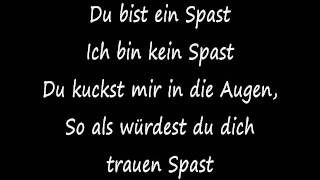 K.I.Z - Spasst (lyrics)