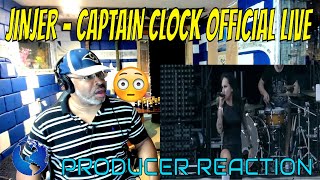 Jinjer   Captain Clock Official Live at Resurrection Fest EG 2018 - Producer Reaction