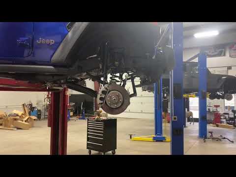 Rock Jock Anti Rock VS Factory electric sway bar disconnect Jeep JL