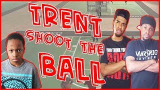 TRENT SHOOT THE BALL!! - NBA 2K16 MyPark Gameplay ft. Trent