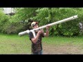 Potato cannon firing