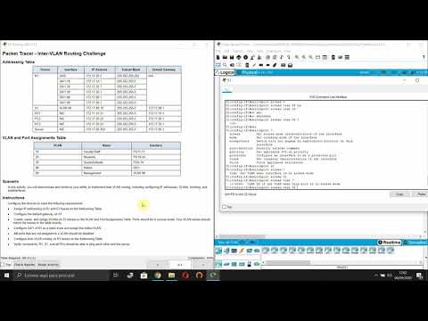 4.5.1 Packet Tracer - Inter Vlan Routing Challenge (CCNAv7)