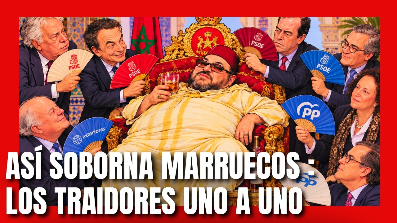 ASÍ SOBORNA MARRUECOS: LOS TRAIDORES UNO A UNO #ceuta #marruecos #pedrosánchez #pedrosanchez