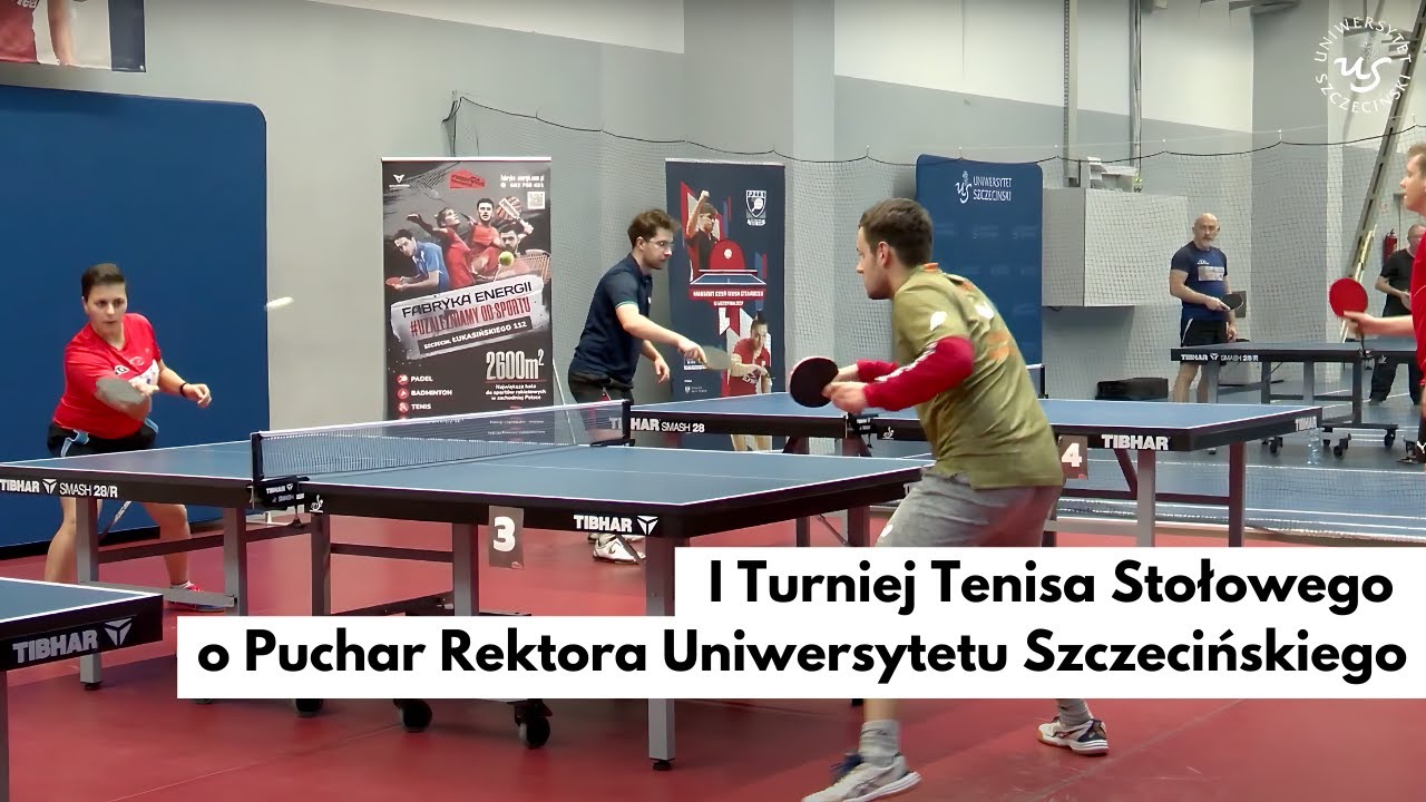 I Turniej Tenisa Stołowego o Puchar Rektora Uniwersytetu Szczecińskiego